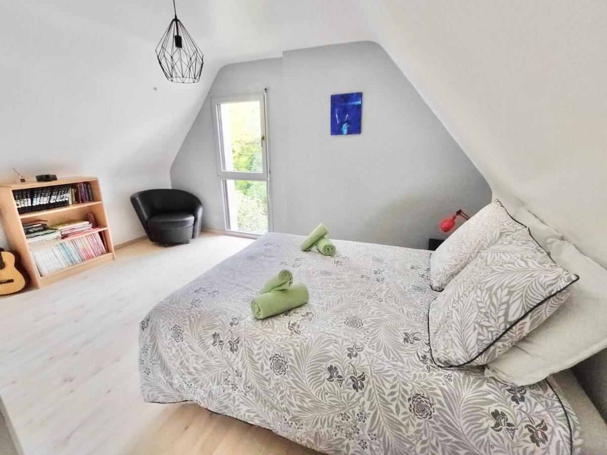La Kervao - Maison 5 Chambres - Jardin - Terrasse - Internet Quimper Eksteriør bilde